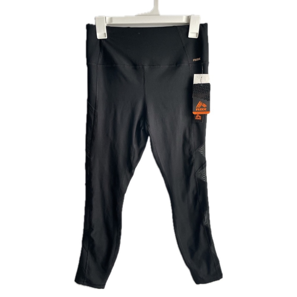 RBX Mesh Side Detail Cropped Leggings